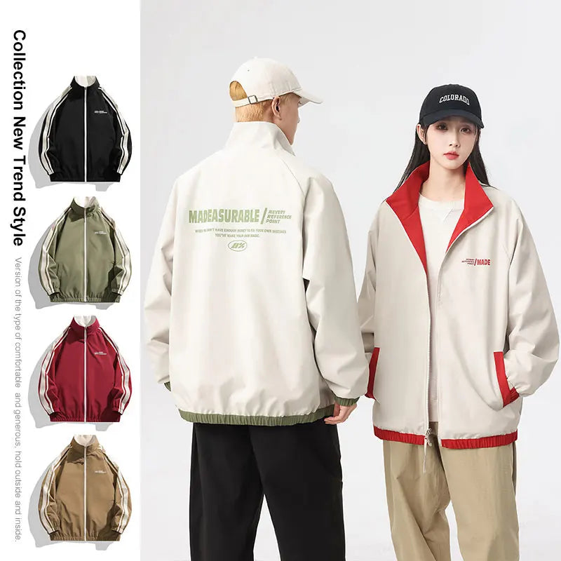 Reversible Windproof Outdoor Couple Jacket