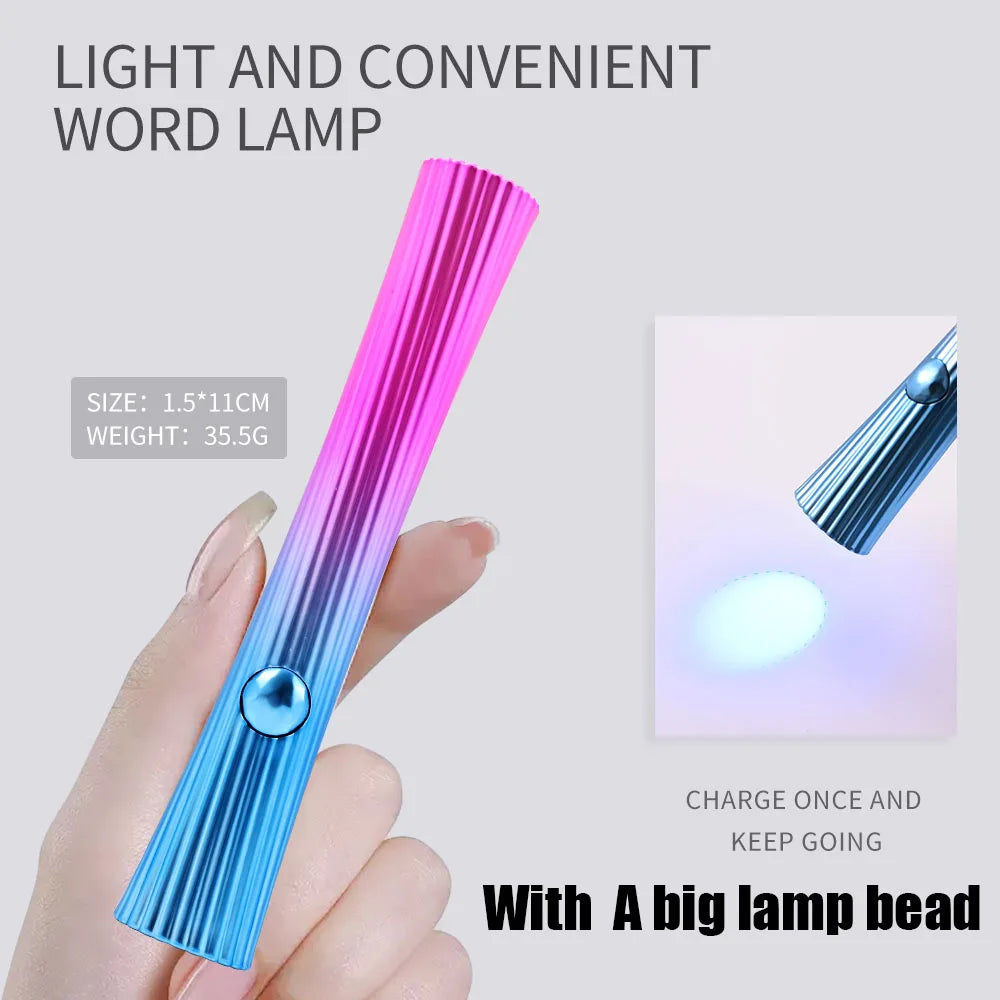 Handheld UV Nail Dryer Lamp