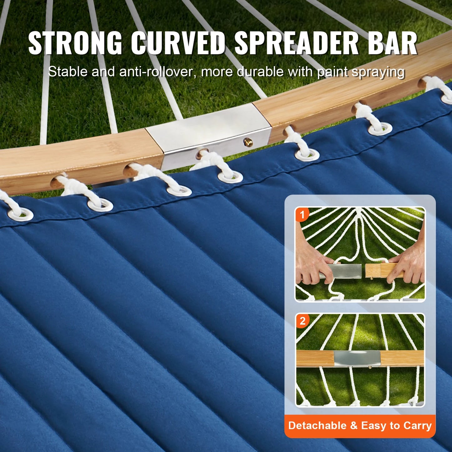 SucceBuy Double Hammock with Stand