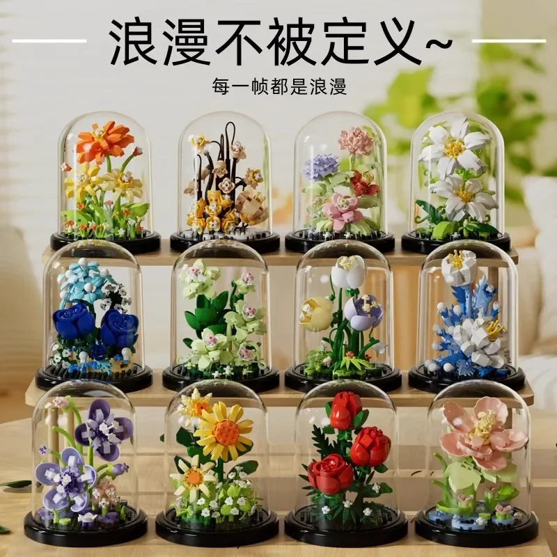 Flower Bouquet Building Blocks
