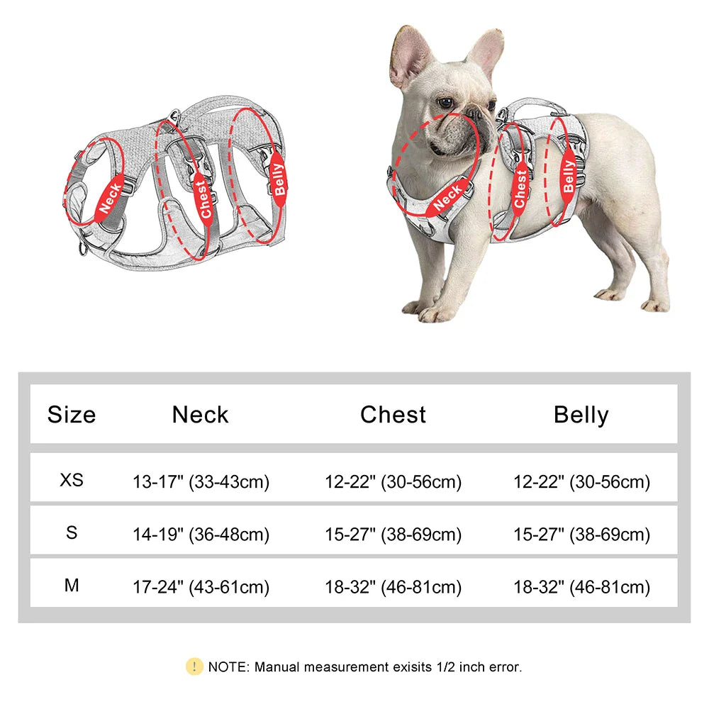Reflective Nylon Dog Harness Vest