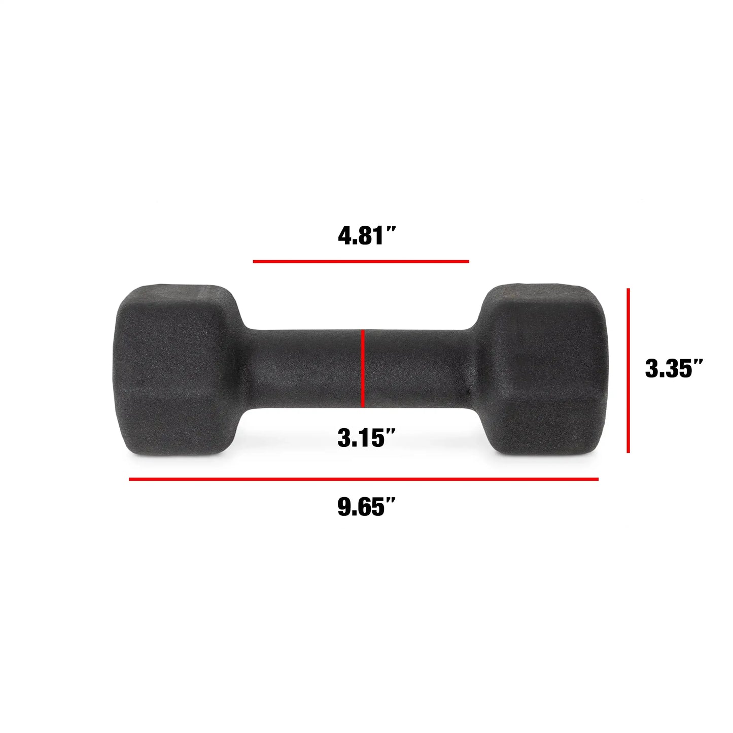 10lb Pair Neoprene Dumbbells