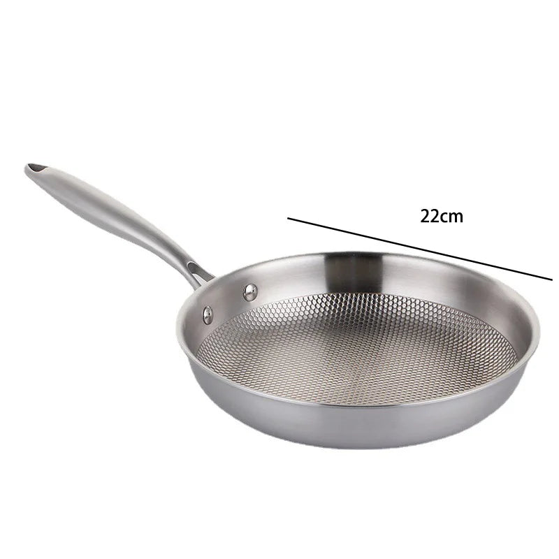 Stainless Steel Wok Pan