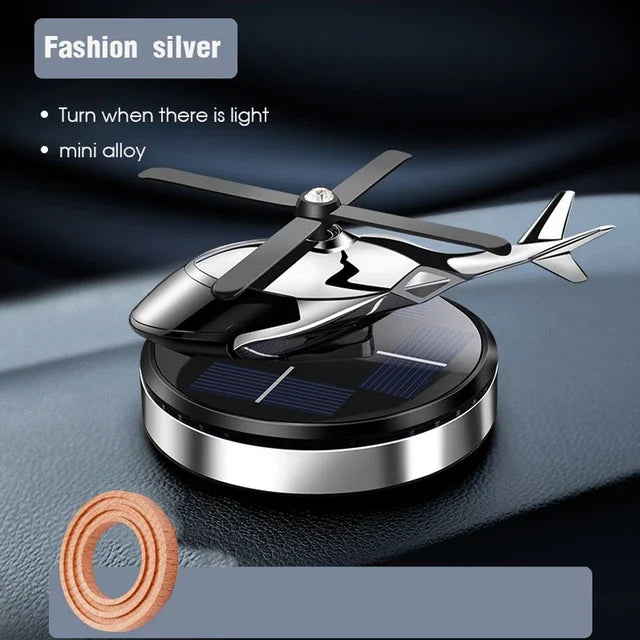 Helicopter Solar Car Air Freshener