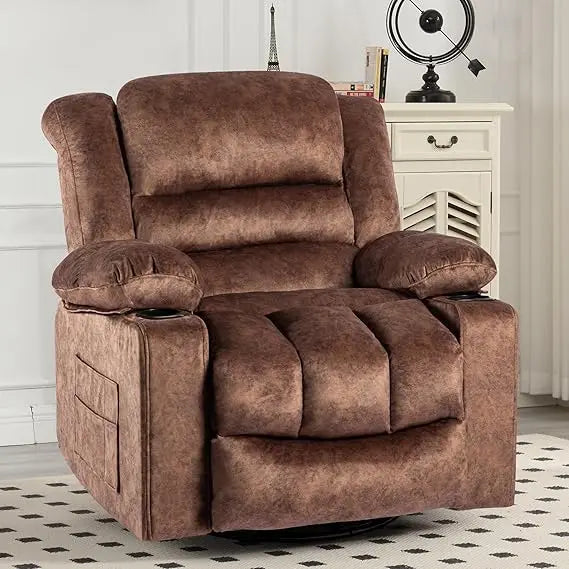 Modern Ergonomic Swivel Recliner Chair