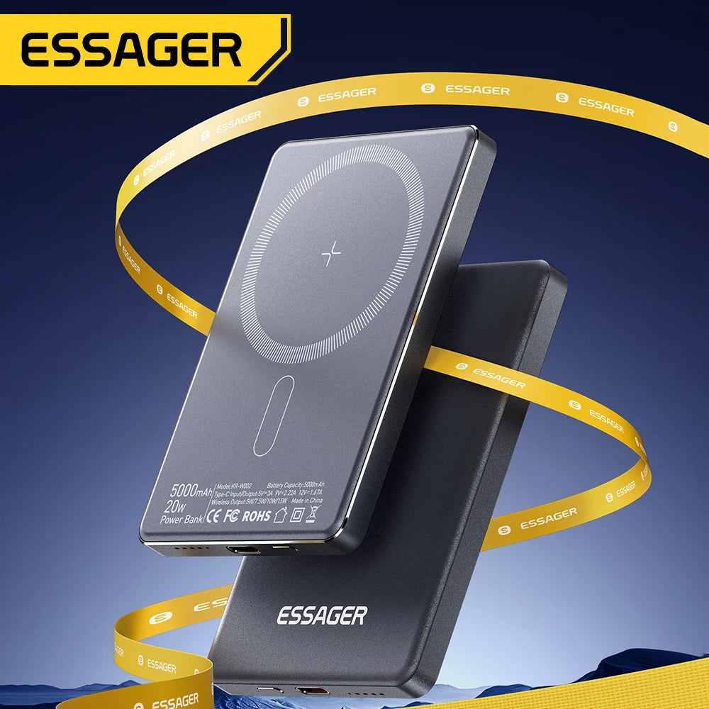 Essager 5000mAh Magnetic Power Bank