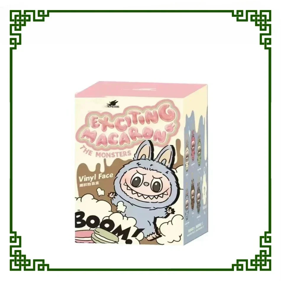 High-Quality Labubu V3 Macaron Keychain