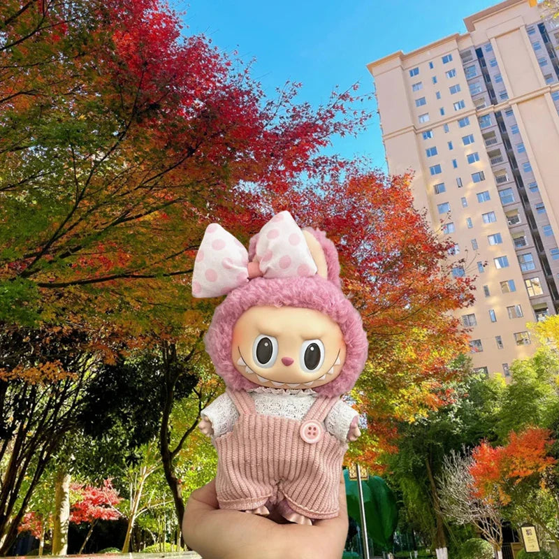 Labubu 17cm Hoodie Jeans Set