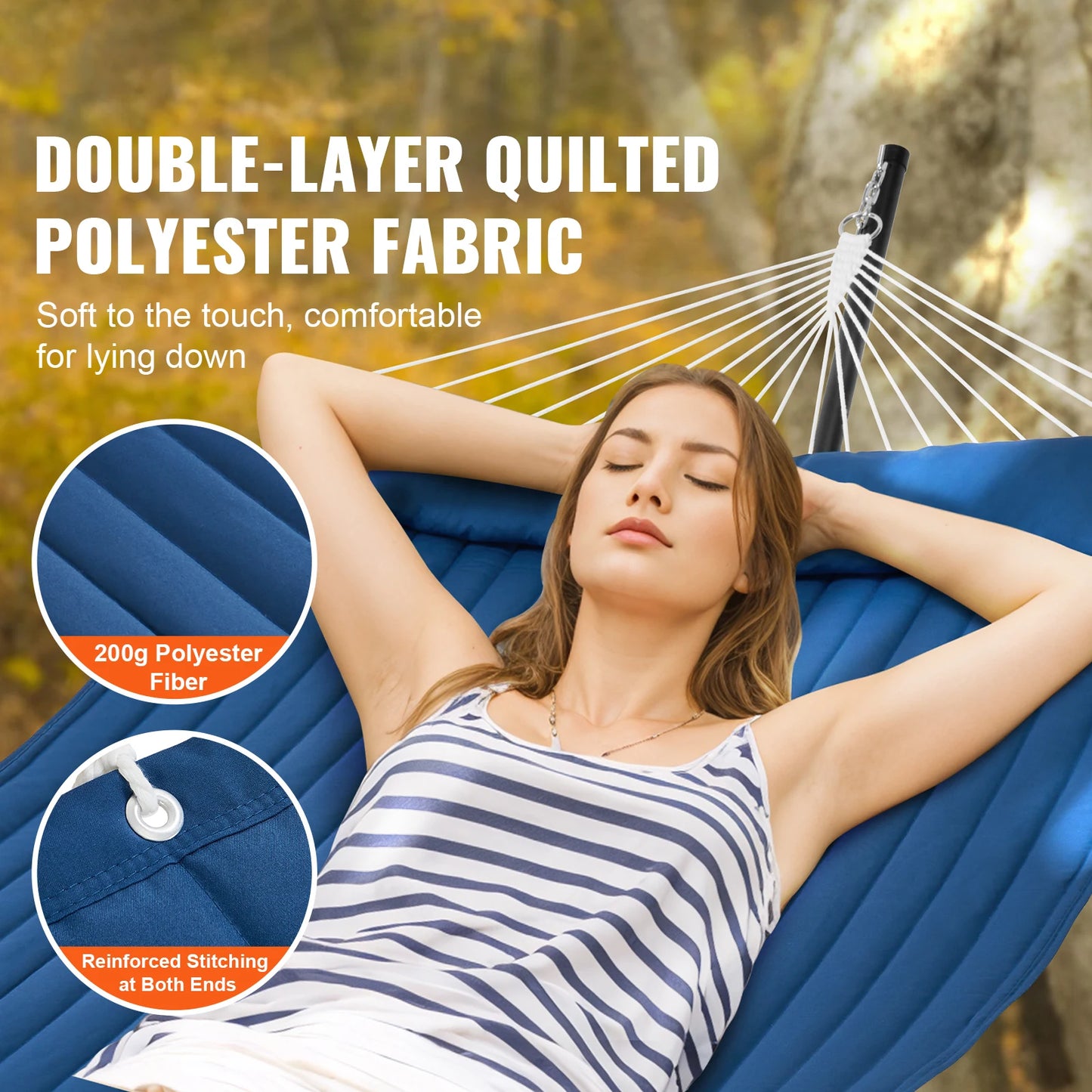 SucceBuy Double Hammock with Stand