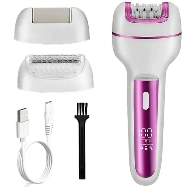 HOMEFISH 3-In-1 Women Epilator Shaver