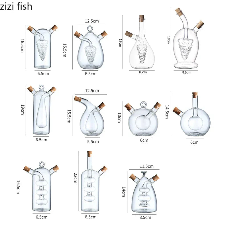 2-in-1 Oil Vinegar Bottle