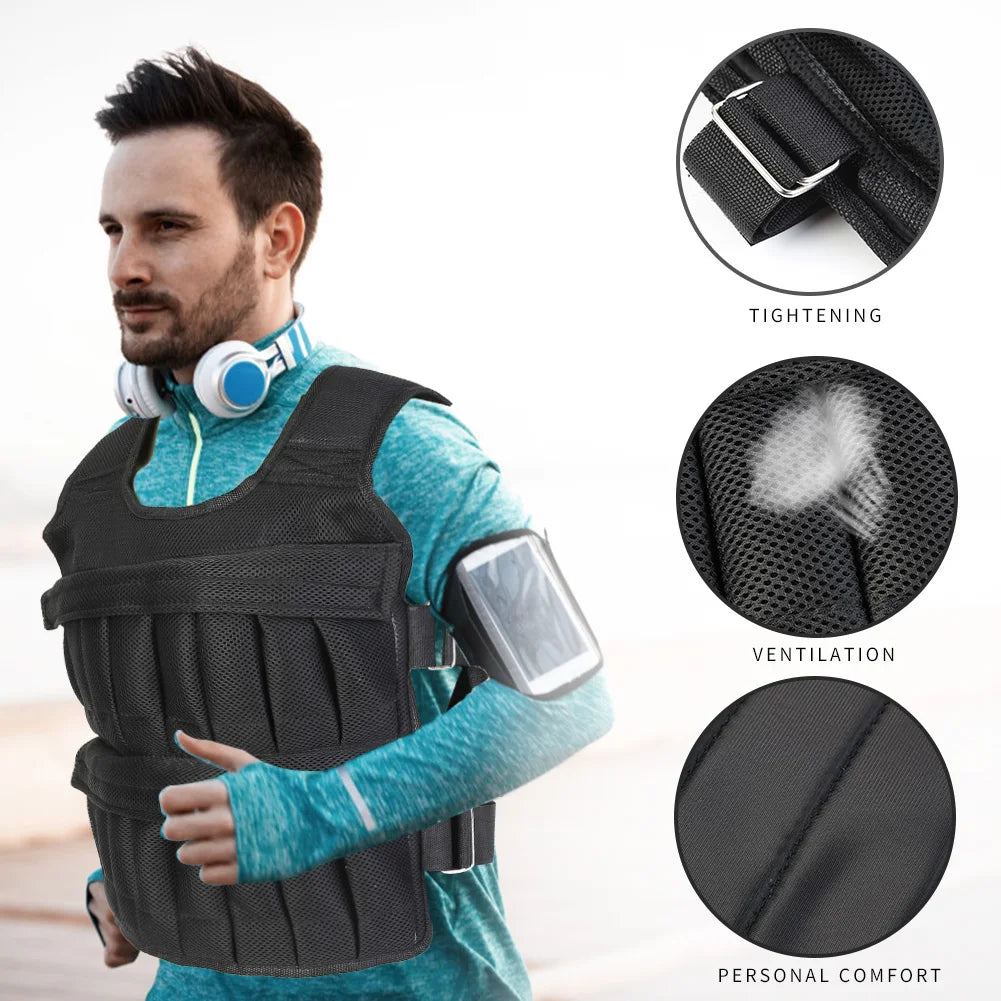 Adjustable Weight Training Vest