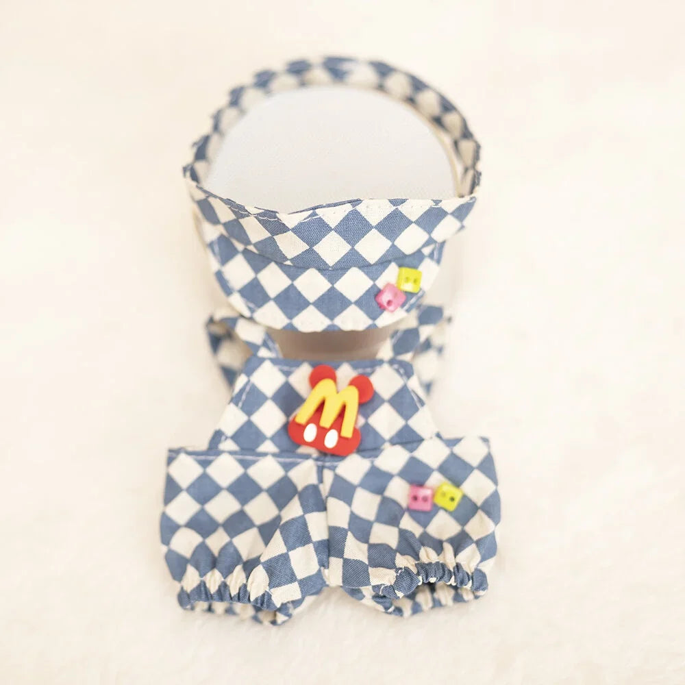 Yoocour Labubu Checkerboard Tennis Outfit