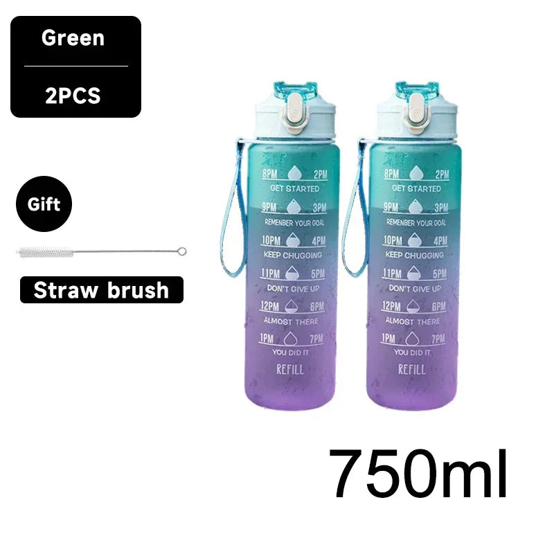 Colorful Plastic Water Bottle For Gym