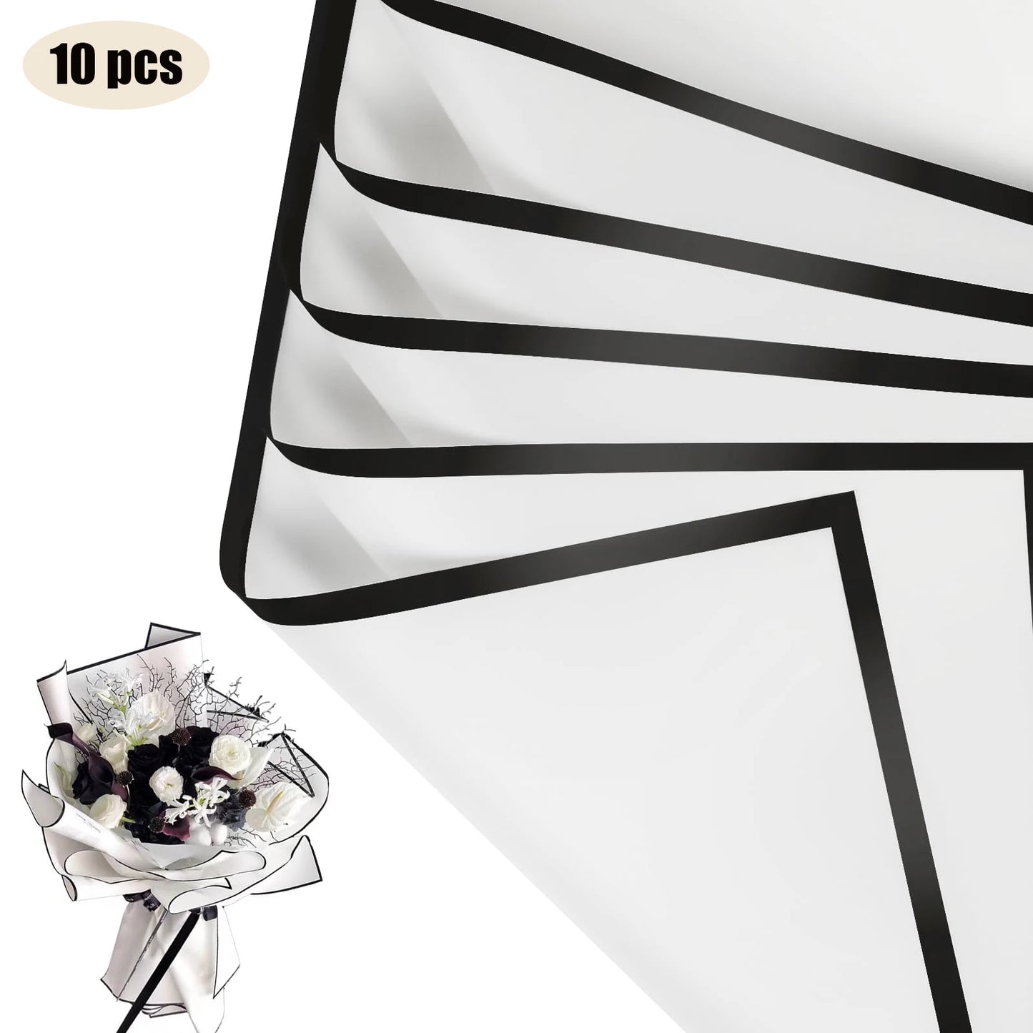 Flower Wrapping Paper Sheets