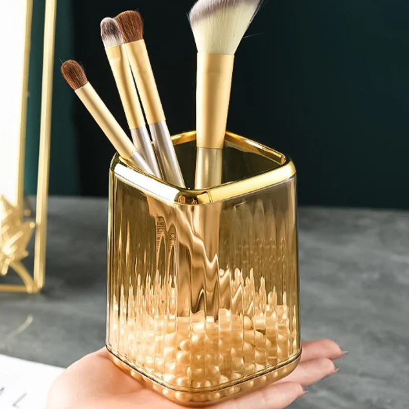 Luxury Desktop Makeup Brush Organizer