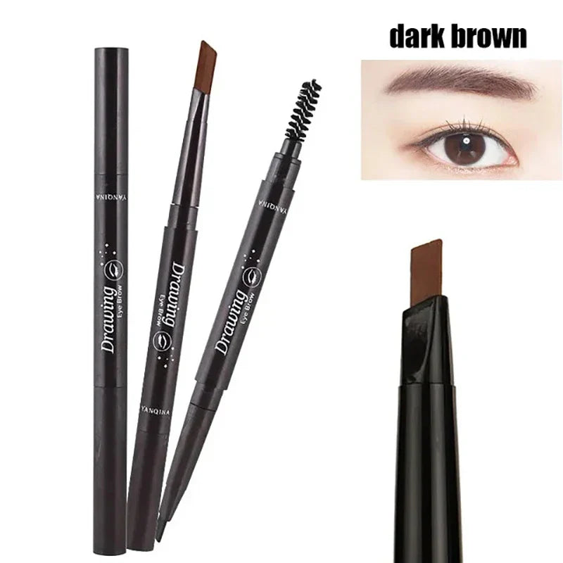 2-in-1 Waterproof Eyebrow Pencil