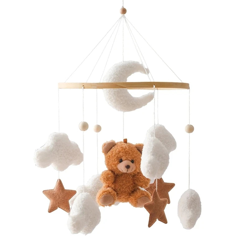 Felt Animal Baby Crib Mobile
