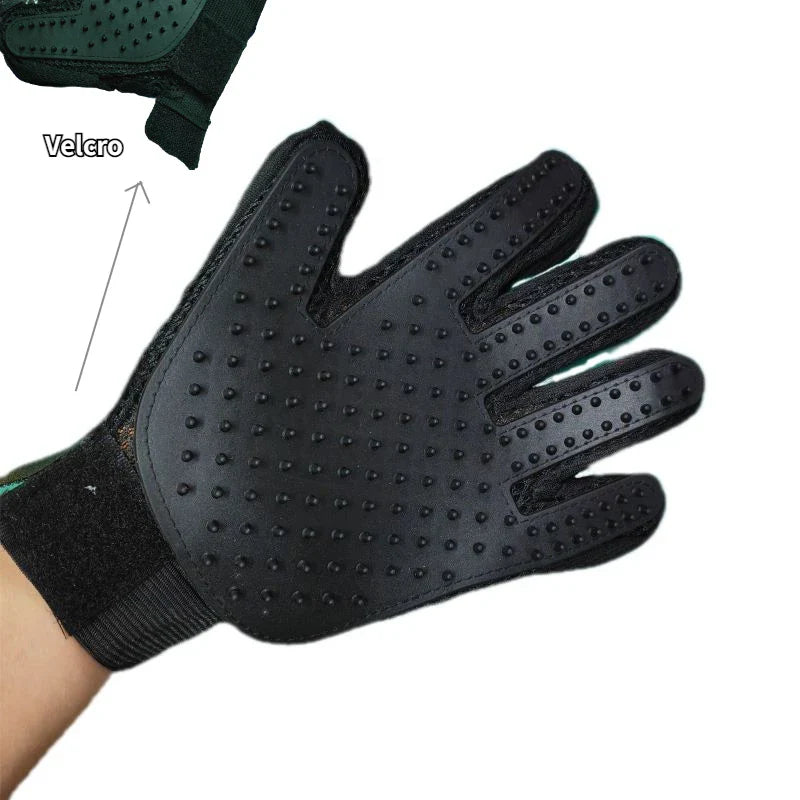 Pet Grooming Deshedding Hair Glove