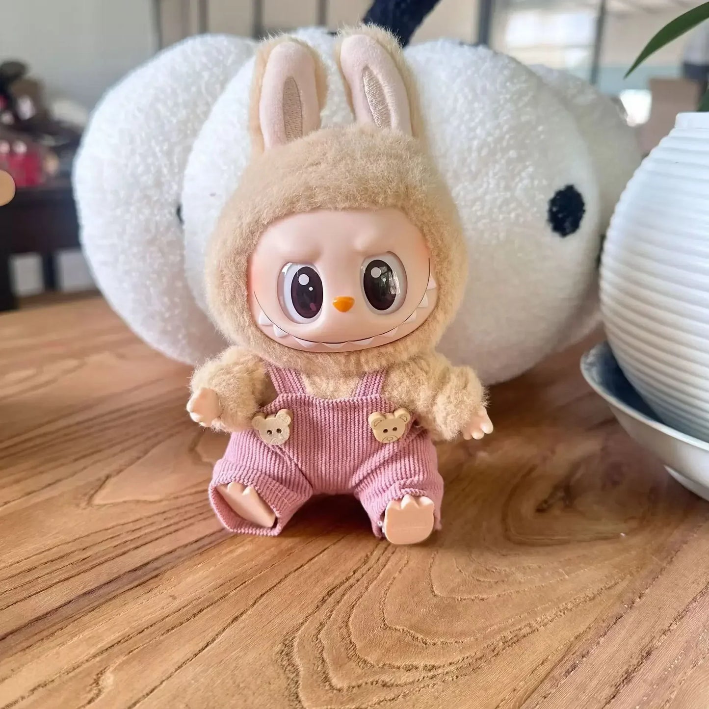 Labubu Bib Pants Outfit Set