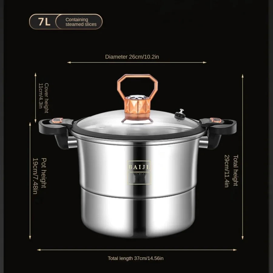 Stainless Steel Micro Pressure Pot