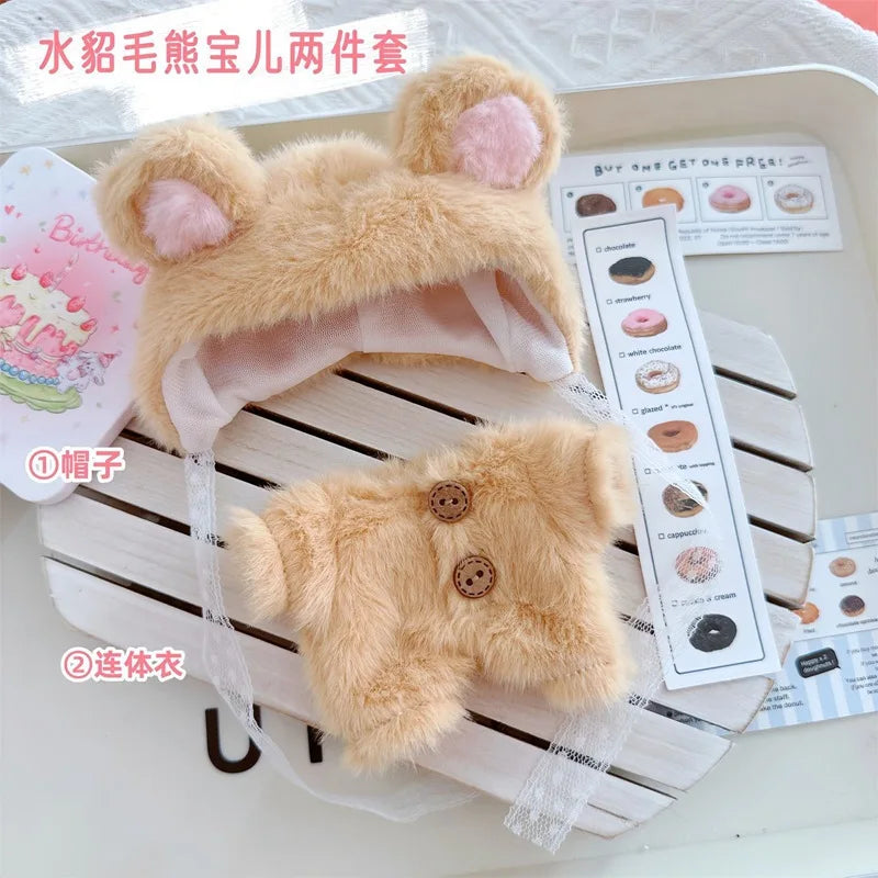 Yoocour Labubu Furry Puppy Onesie Set