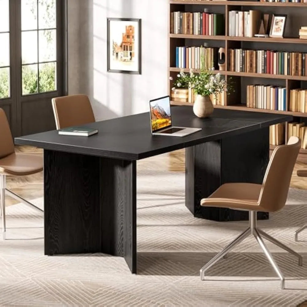 GUANGBAI 63-Inch Modern Executive Desk