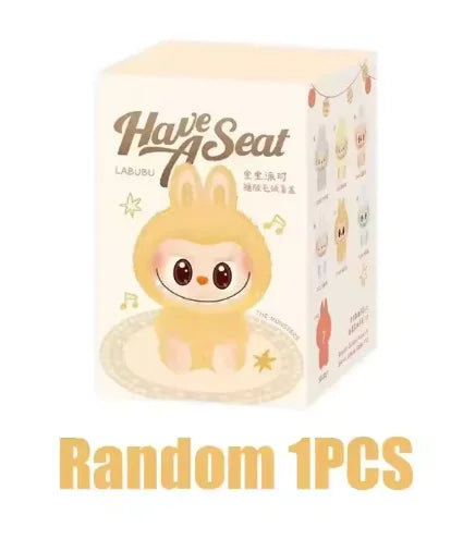 Labubu Have a Seat Figure Keychain