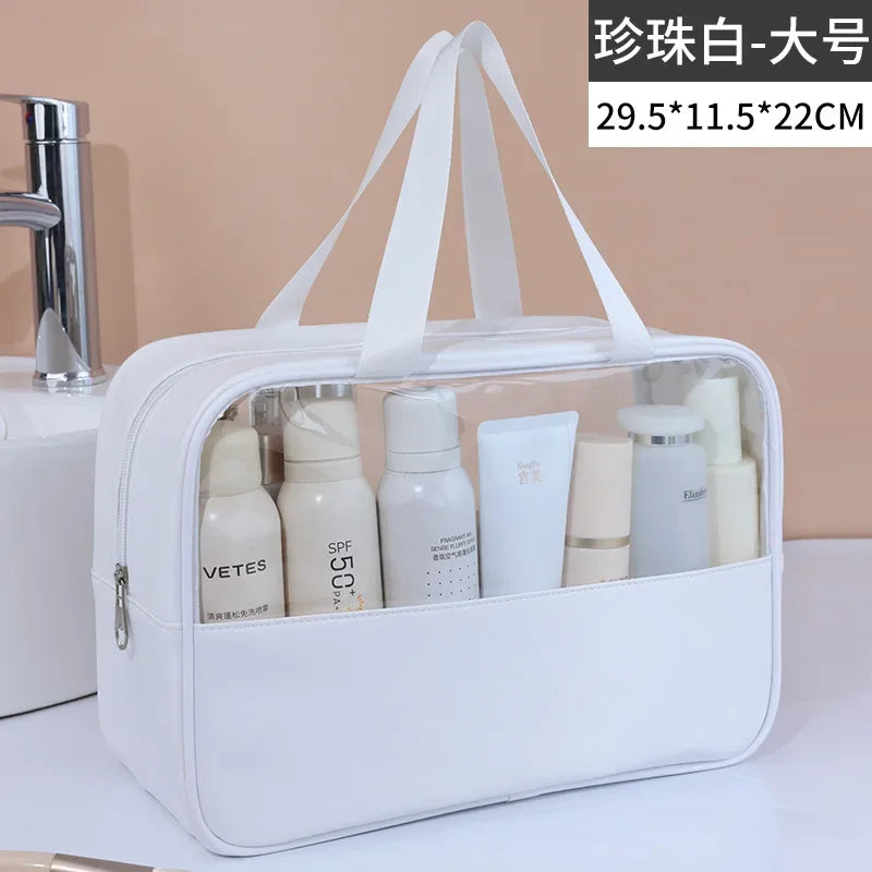 Large Transparent Travel Cosmetic Bag