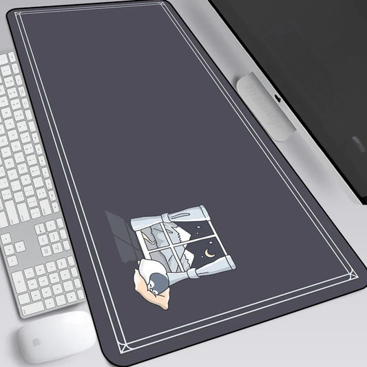 MRGLZY Kawaii Extended Gaming Mousepad