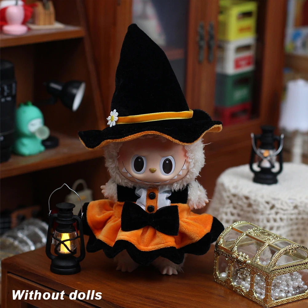 Labubu Halloween Knitted Outfit