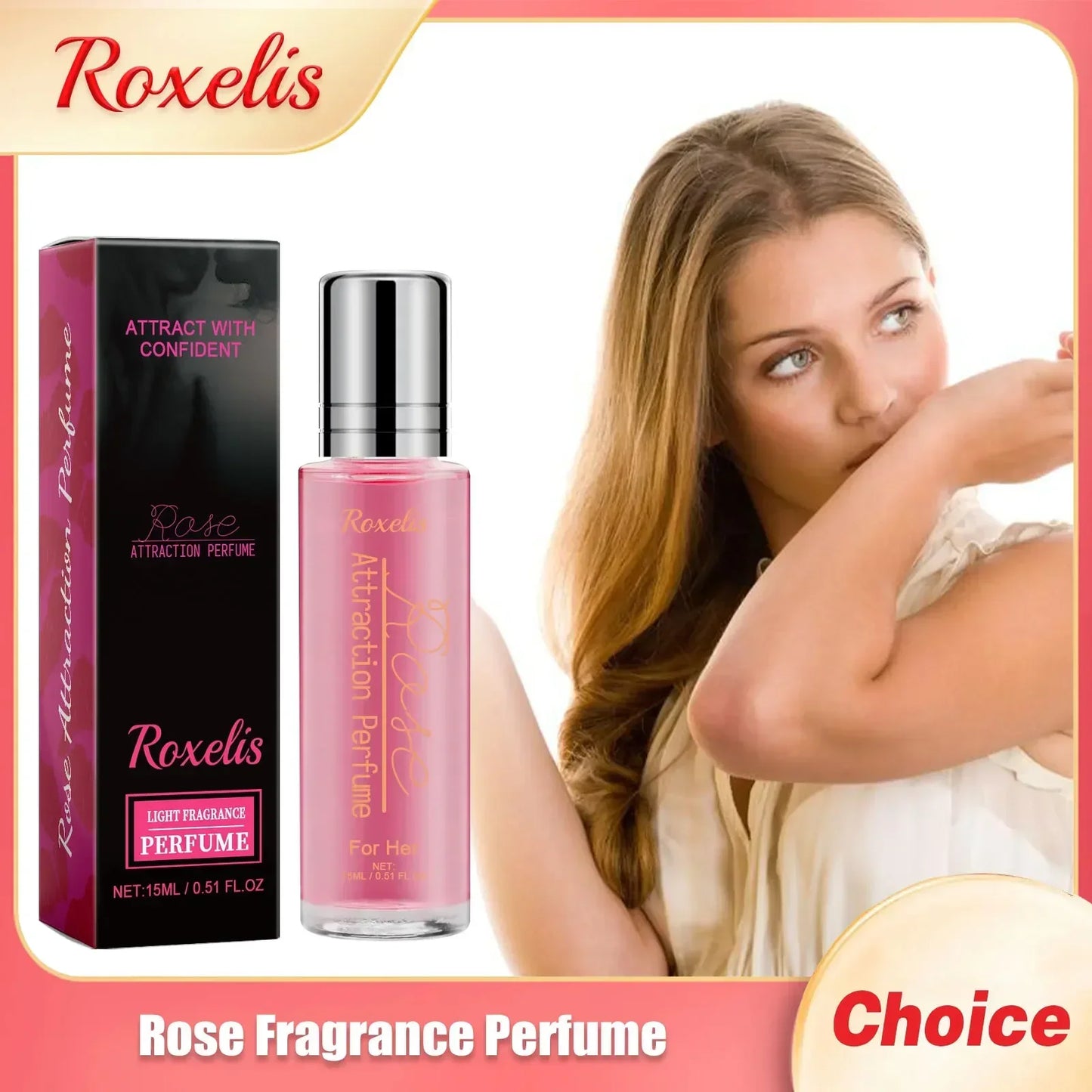Rose Floral Pheromone Perfume