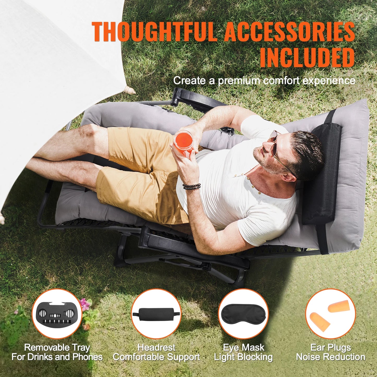 SucceBuy Zero Gravity Recliner Chair