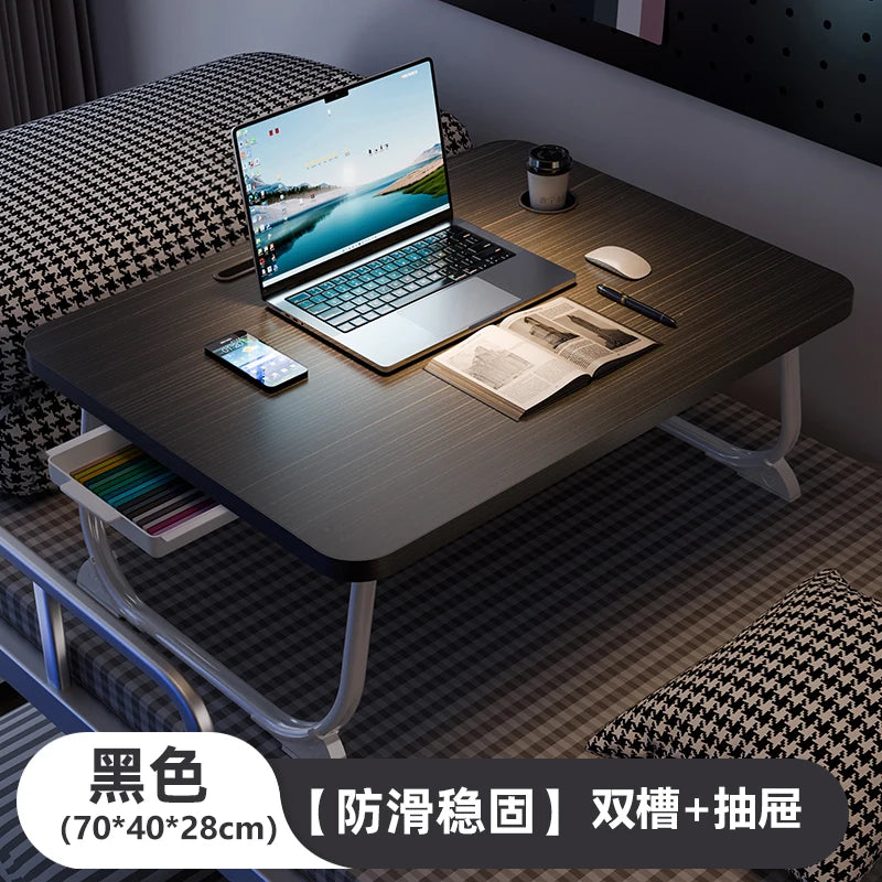 Ergonomic L-Shaped Folding Desk