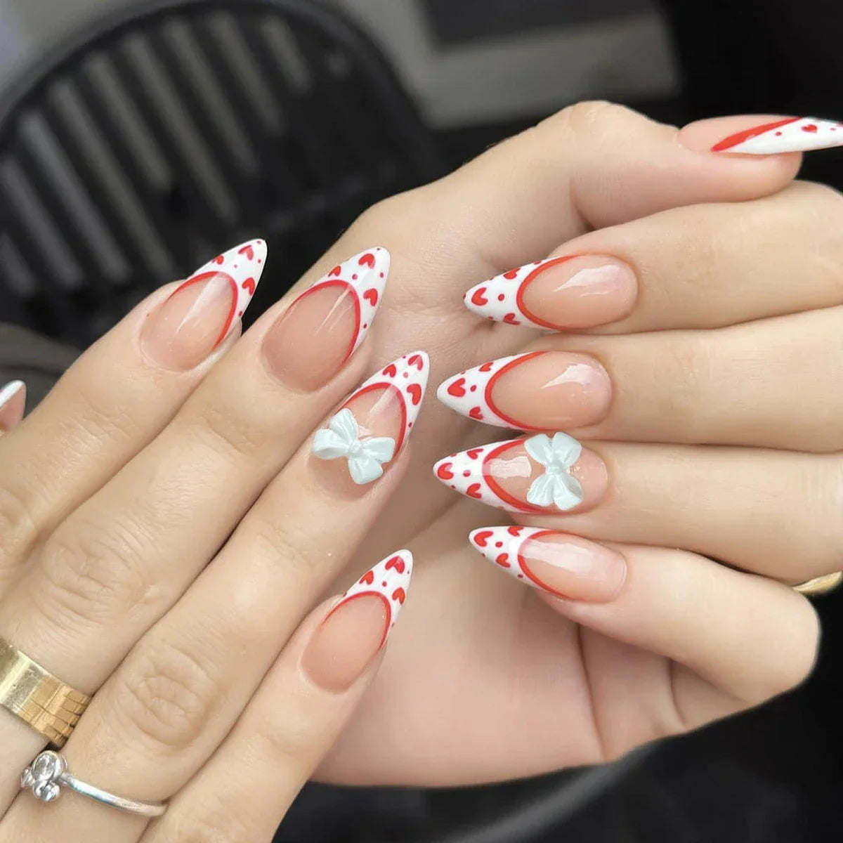 24Pcs Sweet Press-On Nail Set