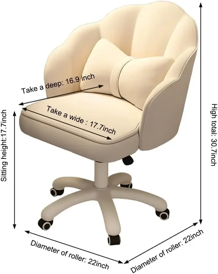 Lovely Petal Butterfly Desk Chair