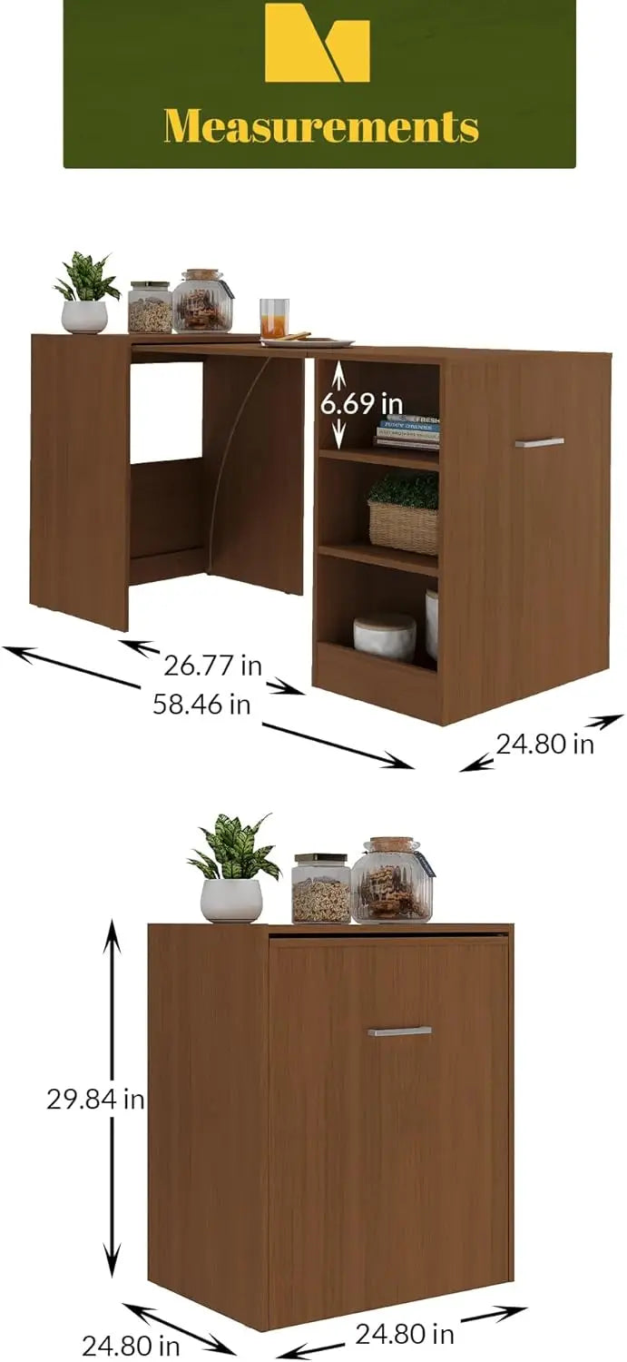 Modern Folding Corner Desk