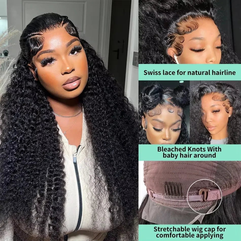 Long Deep Wave Lace Wig