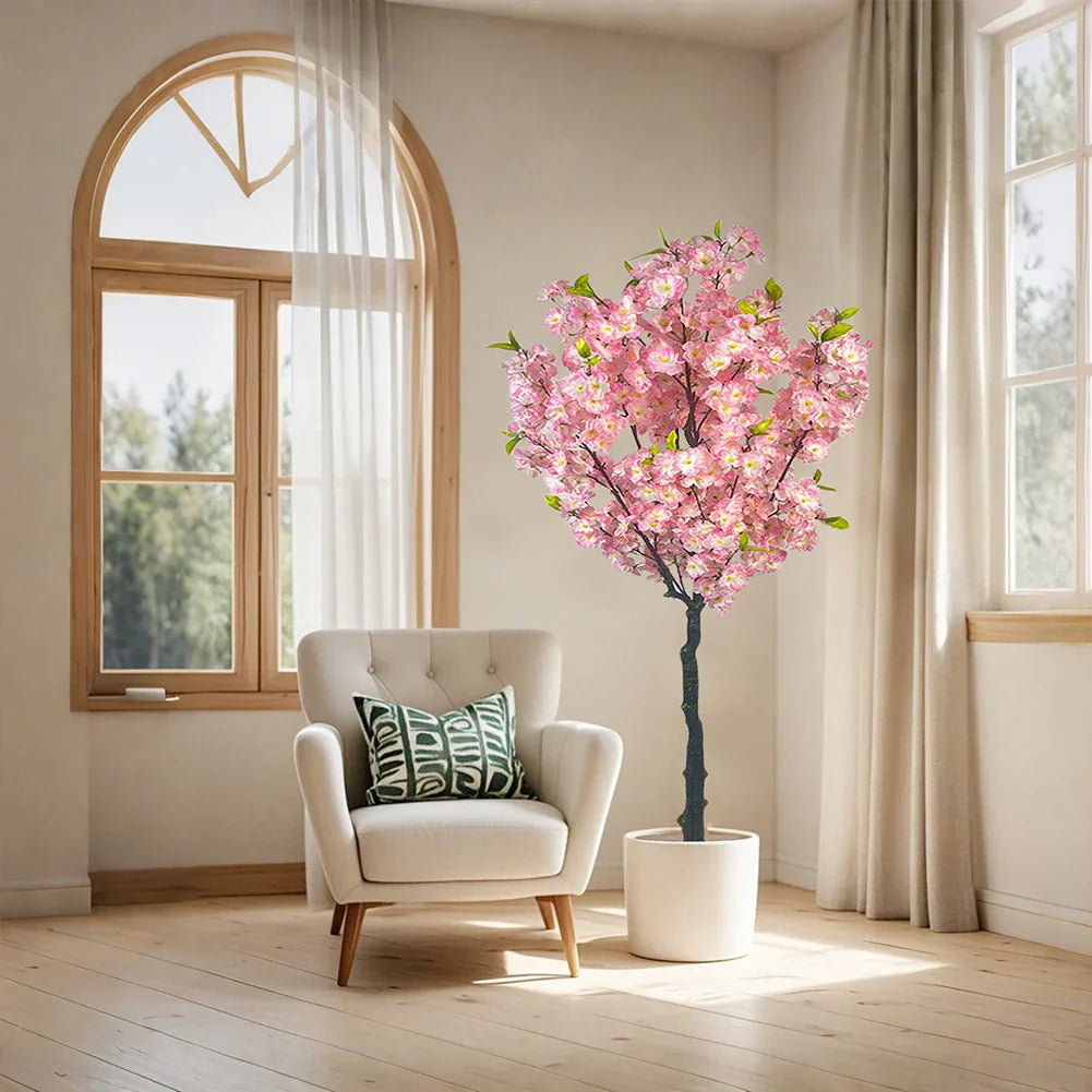 Tall Artificial Cherry Blossom Tree