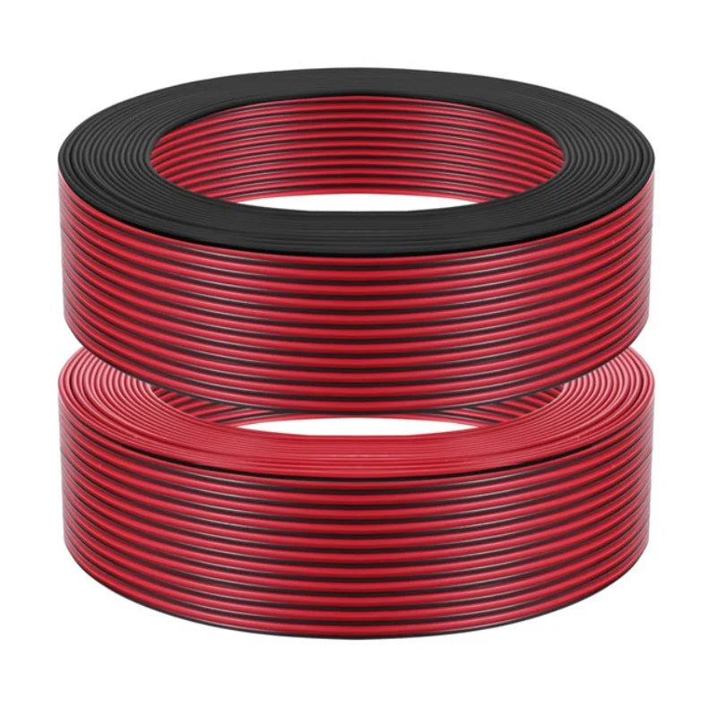 2Pin Red Black Electrical Wire