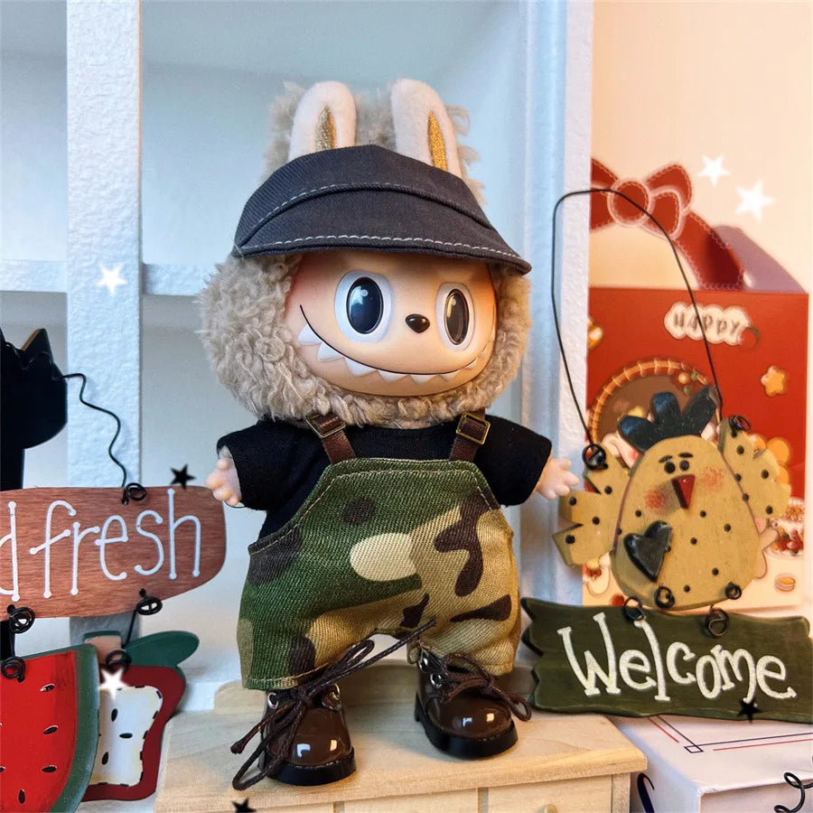 Labubu Mini Doll Clothes Set