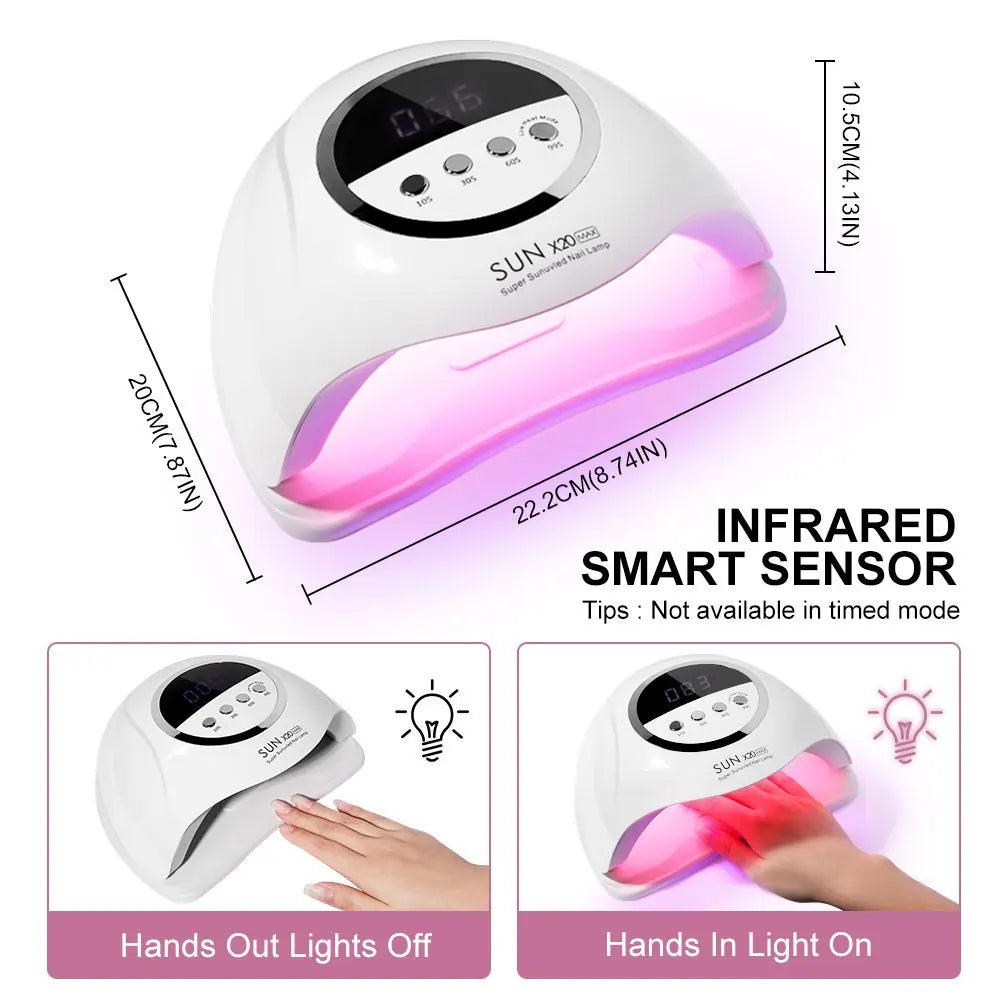Professional 72LED UV Nail Lamp