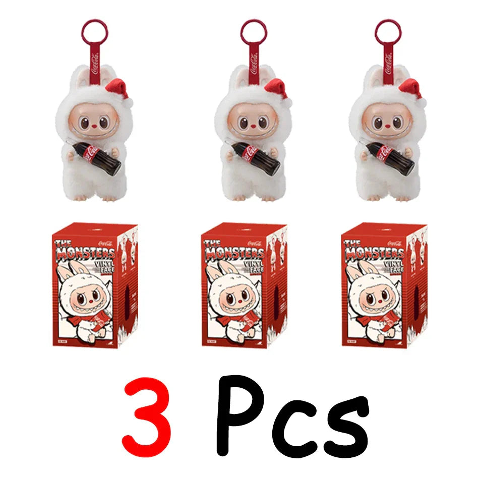 Pop Mart Labubu Monsters Batimento Cardíaco Macaron Pendant