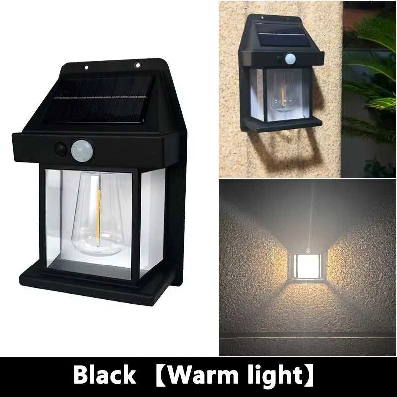 Solar Filament Garden Wall Lights