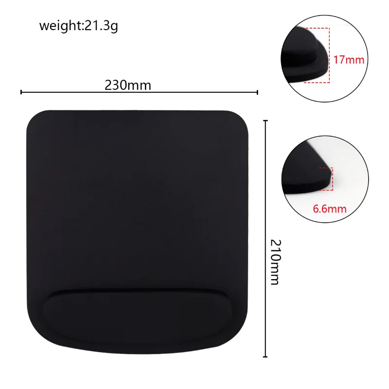 Ashiboogoole Ergonomic Mouse Pad with Wrist Rest