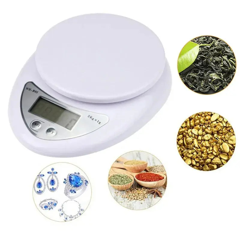 Portable Digital LED Kitchen Scale