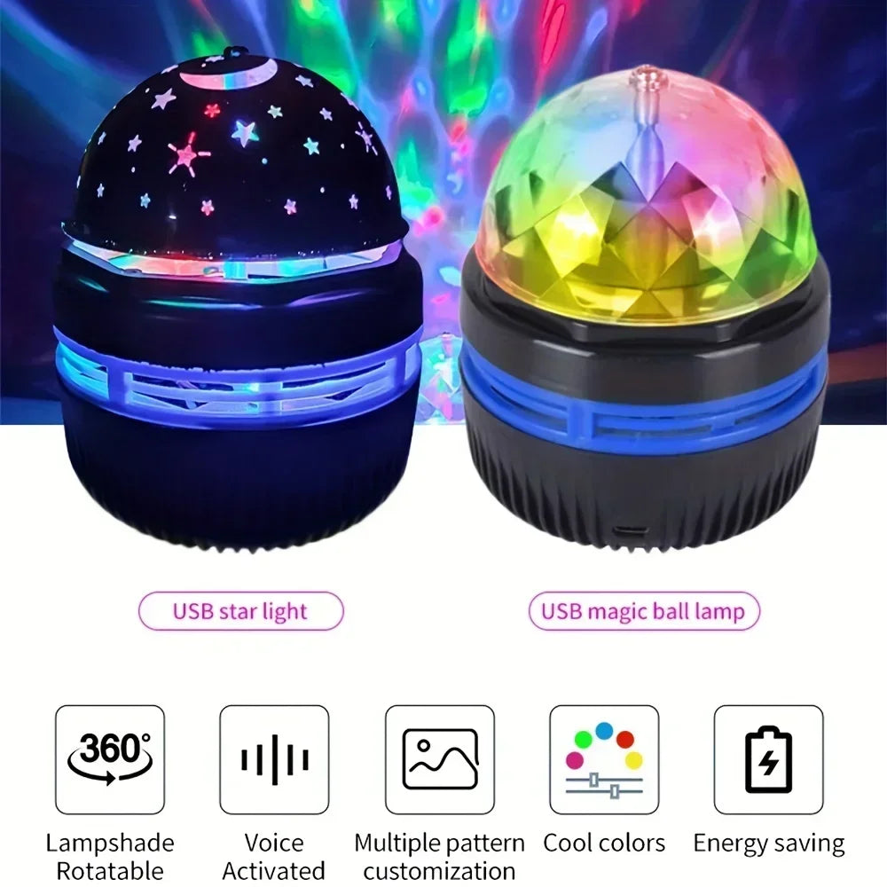 LED Galaxy Star Projector Light