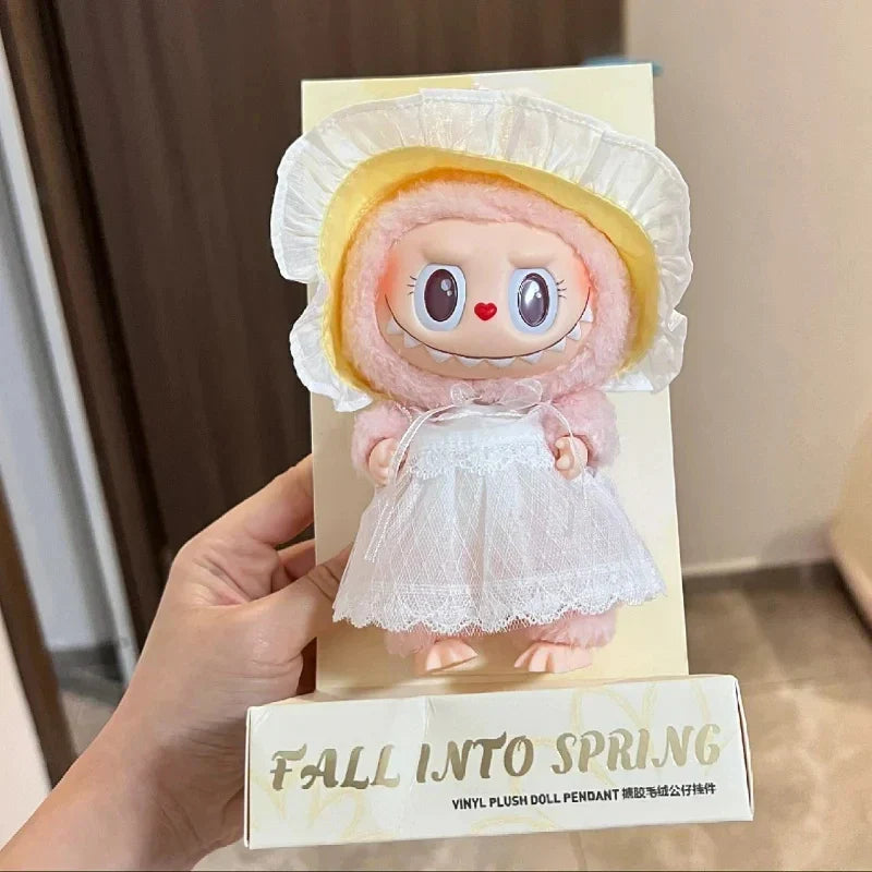 2025 Pink Angel Labubu Replica Doll