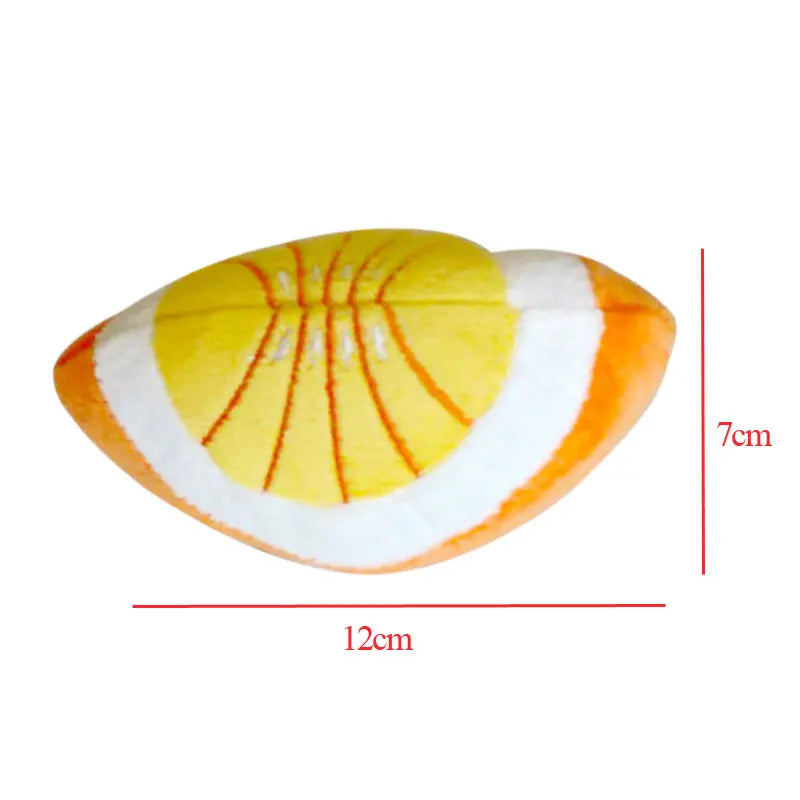 Cute Fruit Squeaky Dog Toy