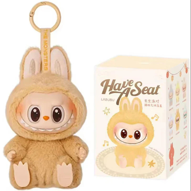 1:1 Quality Labubu Blind Box Monster Series Keychain
